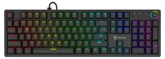 Klaviatūra Savio Styx Mechanical keyboard RED Outemu