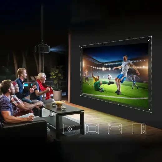 Yaber K3 Pro LCD FullHD 1080p Multimedia Projector with JBL Speakers and Subwoofer - Black Foto 30