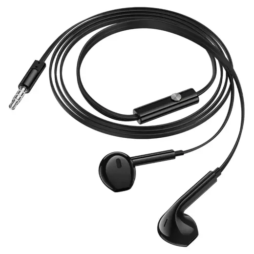 Borofone Earphones BM99 Star with microphone black Foto 3