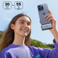 Ugreen PB503 5000mAh внешний аккумулятор (powerbank) с портом Тип C и интегрированным коннектором Тип C - серый Фото num