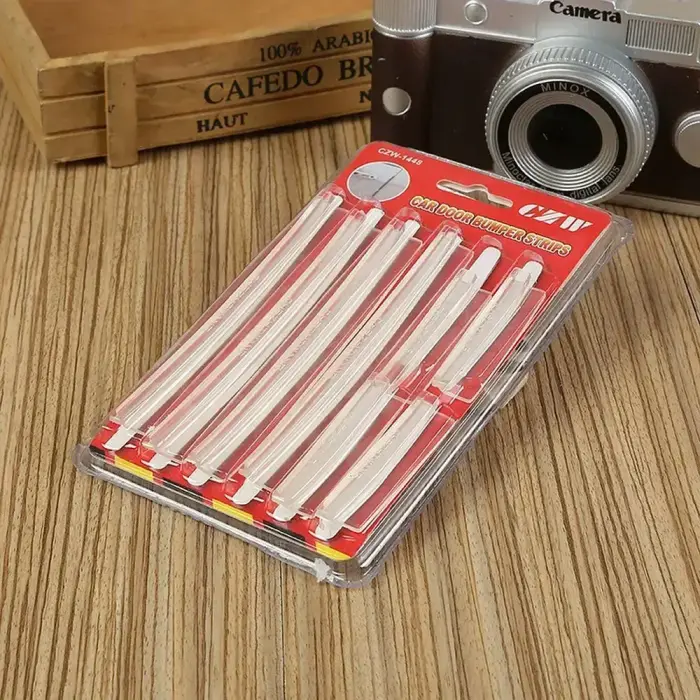 Car door edge protector 8 pcs transparent Foto 3