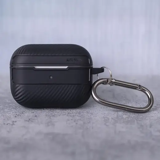 Carbon case for Airpods Pro black Foto 6