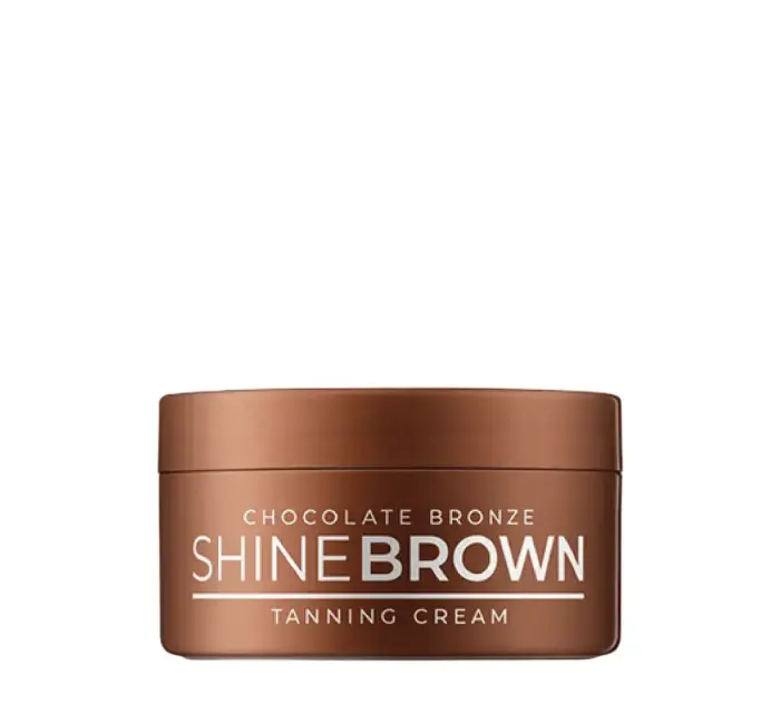 Byrokko, Shine Brown Chocolate Bronze, Accelerates Tanning, Body Cream, 200 ml