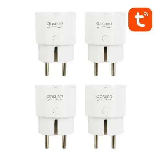Smart plug WiFi Gosund SP111 3680W 16A, Tuya 4-pack Foto 4
