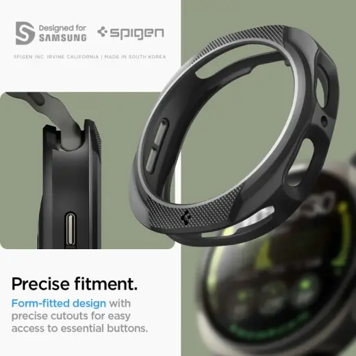 SPIGEN LIQUID AIR SAMSUNG GALAXY WATCH 8 (44 MM) MATTE BLACK Foto 14