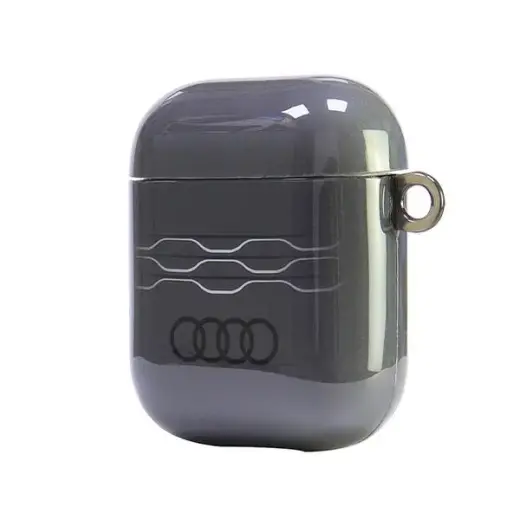 Audi IML Geometric Pattern AirPods 1|2    cover szary|gray AU-IMLAP-A6|D3-GY Foto 3