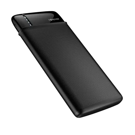 Forever power bank TB-100M 10000 mAh melns Foto 4