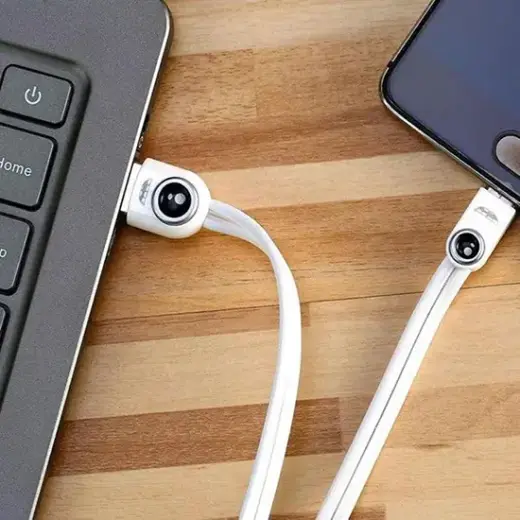 REMAX Cable Lemen RC-101m - USB to Micro USB - White Foto 5