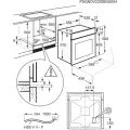 Electrolux cepeškrāsns, iebūv., 65l, tērauda Foto 6