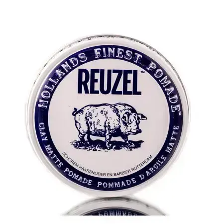 Clay Matte Pomade by Reuzel for Men - 1.3 Oz Pomade