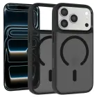 Liavec Cloudy Case with Metal Camera Frame for Iphone 17 Pro black (Camera Control Button) — Foto 1