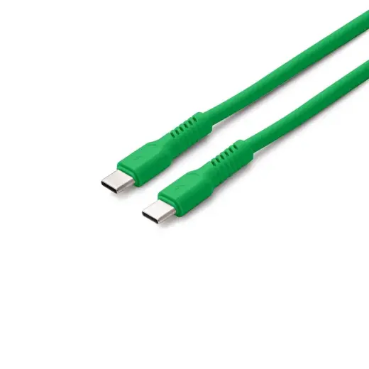 COLORUM CK60-CC-04 data transfer and charging cable | USB-C to USB-C | 15W | 1.8m | green Photo