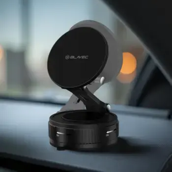 Blavec Car holder BHV-02 magnetic vacuum to windshield (BHV02-PMB) black (damaged packaging) Foto 5