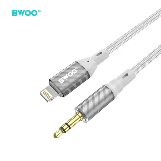BWOO AUX Cable Lightning to 3.5mm Jack audio AUX073 Foto 2