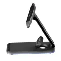 Proove wireless charger Energy Fold 3 in 1 black Фото num