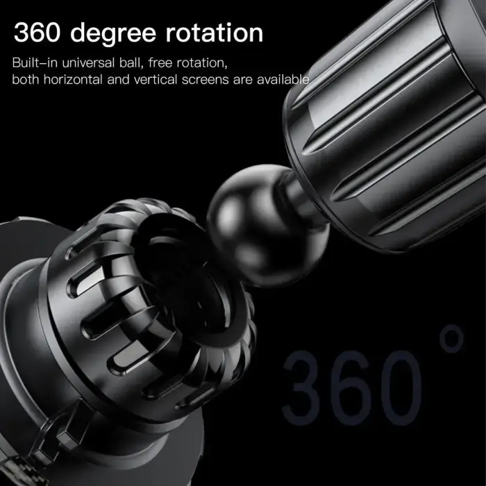 Magnetic car phone holder Forcell F-Grip MagElite air vent black Photo