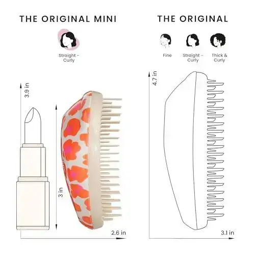 Tangle Teezer the Original Mini Printed Orange Safari 1 Pcs Foto 7
