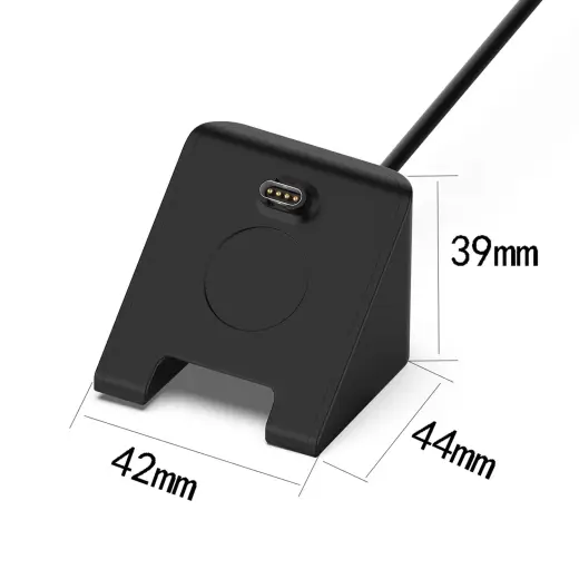 Tactical charging cable for Garmin watches | black, damaged package