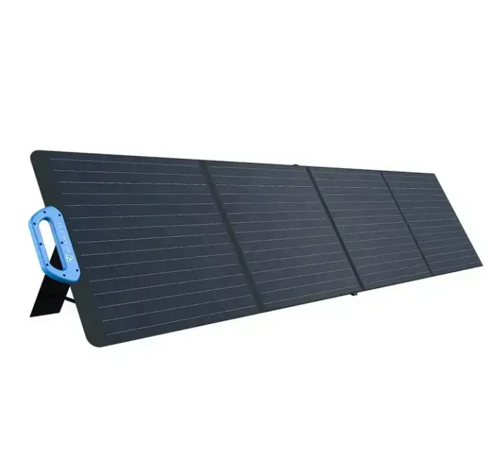 BLUETTI Salokāms 200W 20,5 V (OCV 26,1 V) saules bateriju panelis ar MC4 elektrostacijām