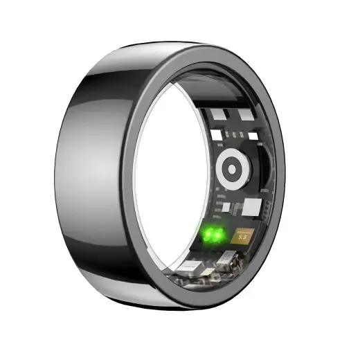 Riversong smart ring Trinity black SR01 size 7 diameter inside 17mm Foto 2
