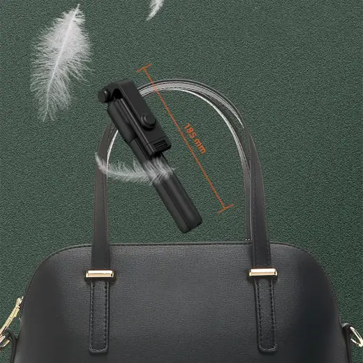 Selfie stick WRY1S telescopic tripod 0.7m for phone - black Foto 6