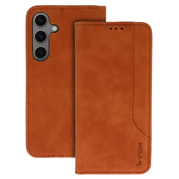 Wonder Prime Case for Samsung Galaxy A18 5G brown