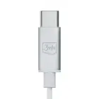3MK Wired Earphones USB-C white — Foto 5