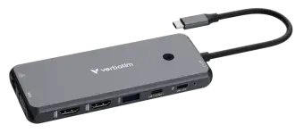 USB Centrālmezgls Verbatim USB-C Pro 14-port