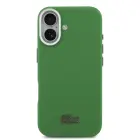 Lacoste Iconic Petit Pique Metal Logo MagSafe Case for iPhone 17 Green Foto 2
