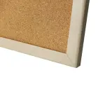 Korķa tāfele MEMOBE, 120 x 90 cm, koka rāmis Foto 2