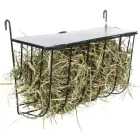 Aksesuārs grauzējiem - Trixie Hay manger, hanging, with lid, metal, 20 × 18 × 12 cm Фото num