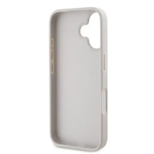 Guess GUHCP16SP4TDSCPP iPhone 16 6.1" różowy|pink hardcase Leather Metal Logo Strass Crossbody Фото num