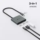 TP-Link UH3020C interface hub USB Type-C 5000 Mbit/s Grey — Photo 2
