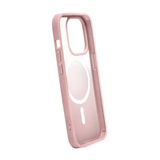 Puro Gradient MagSafe Silicone Case for iPhone 15 Plus - Pink Фото num