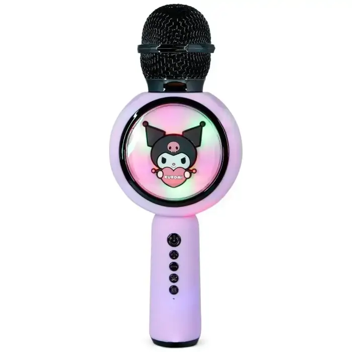 Karaoke Microphone with LED Wireless Speaker OTL Kuromi