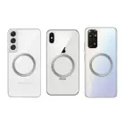 Universal round plate / magnet ring compatible with MagSafe silver  Foto 2