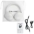 Blavec Over-ear Bluetooth Headphones BO-13 Bass Aceonix ANC (BO13-W) white Фото num