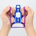 Wozinsky WUR-01BP Bike Bottle Holder Basket - Blue and Purple Photo