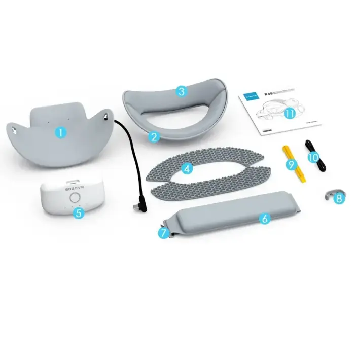 BoboVR P4S Head Strap with Battery for PICO 4 Ultra and Ultra Enterprise - Gray Foto 3