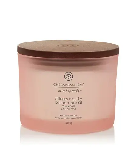 Chesapeake Bay Stillness + Purity scented candle with 3 wicks 312 g Фото num
