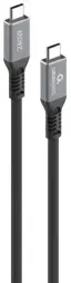 Gembird Premium USB4 datu pārraides un uzlādes vads | USB-C uz USB-C | 240W | 0.3m