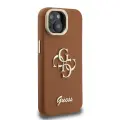 Guess Stand Camera Frame Case for iPhone 13 Brown — Photo 3