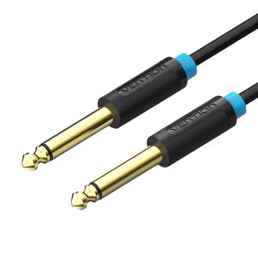 Audio Cable TS 6.35mm Vention BAABI 3m (black) Photo