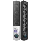 Qoltec Surge protector | 6 sockets | 1.8m | Black — Foto 1