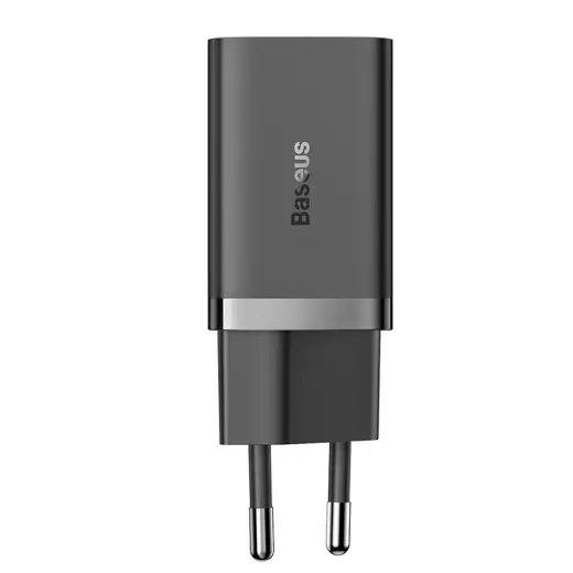 Baseus GaN5 Pro 40W 2xUSB-C Wall Charger - Black Foto 3