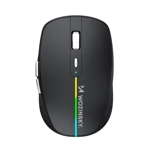 Wozinsky WMGK-1132 Wireless Mouse with RGB Backlight - Black Foto 2