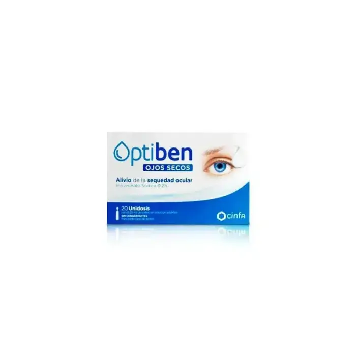Optiben Ojos Secos 20 Unidades