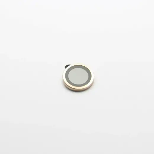 Set of lens glasses for iPhone 12 Mini / iPhone 12 / iPhone 11 gold (2pcs)
