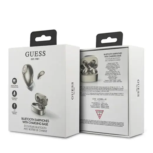 Guess Bluetooth-наушники TWS GUTWSJL4GGO золото 4G Фото num