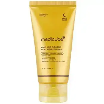 Medicube Kojic Acid Turmeric Night Wrapping Mask - Noční pleťová maska 75ml